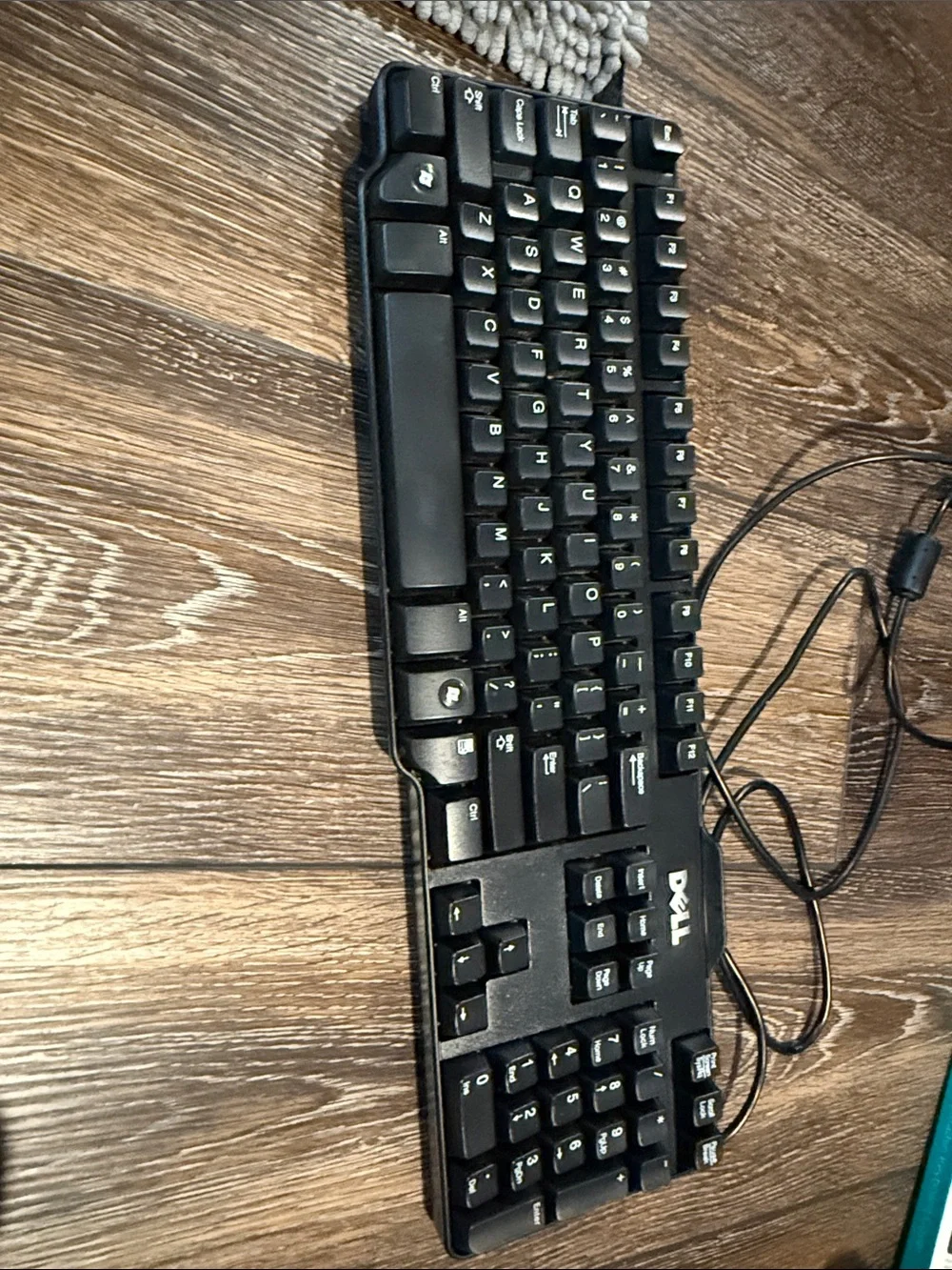 Dell Black USB Wired Full-Size Keyboard with Numpad